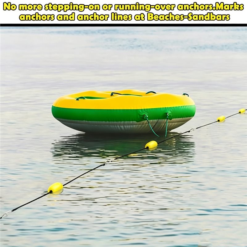 Fishing Boat Anchor - RTENTE-Anchor Buoy Float, 4 bouées flottantes