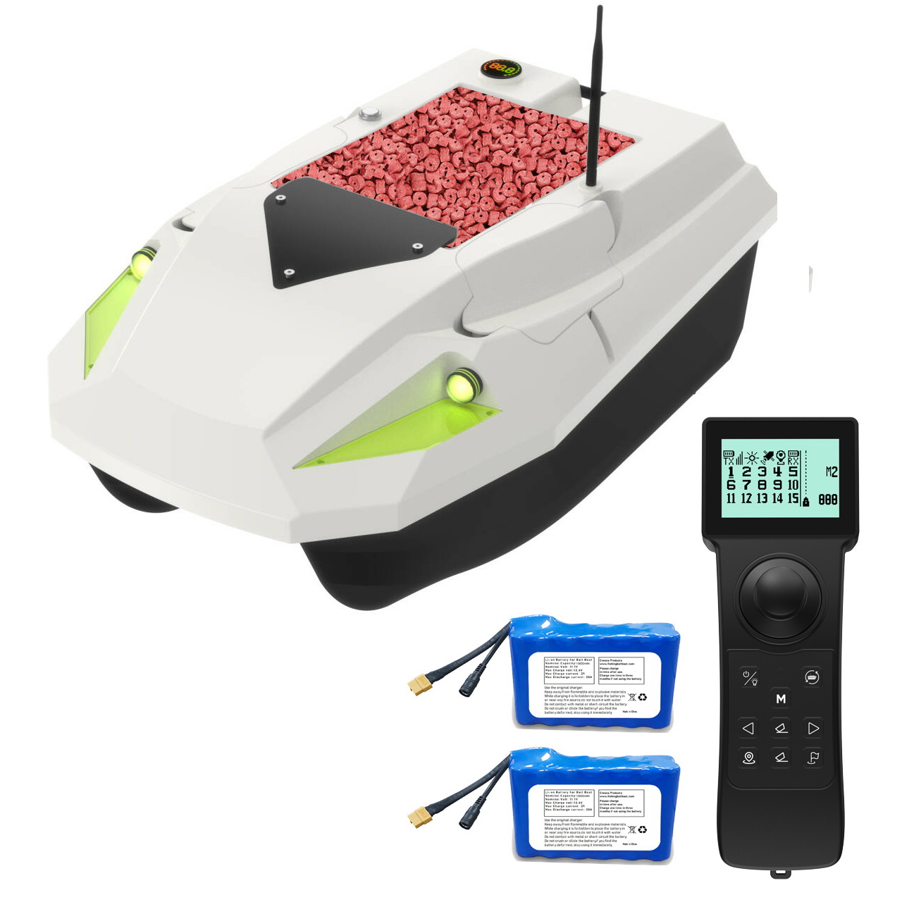 Fishing Boat Gps - Bateau à appâts RC GPS 12V,