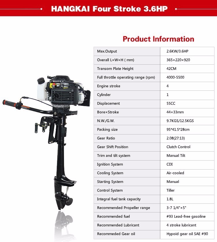 Nouvelle Arrivée 2026 – Moteur - Fishing Boat Outboard Motor avis et prix