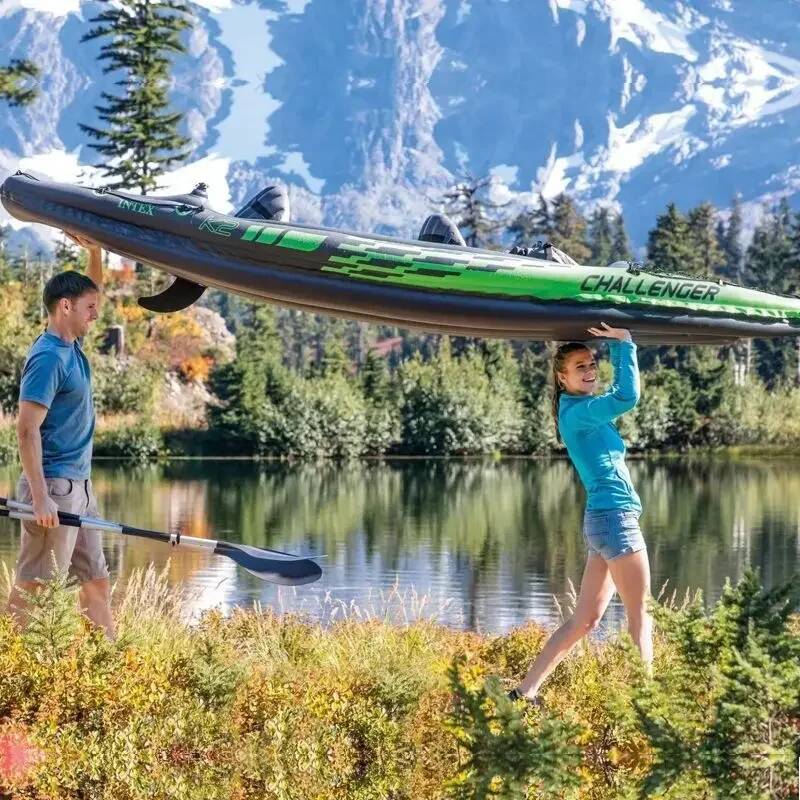 Kayak gonflable pour 1 ou 2 pe - Fishing Boat Inflatable avis et prix