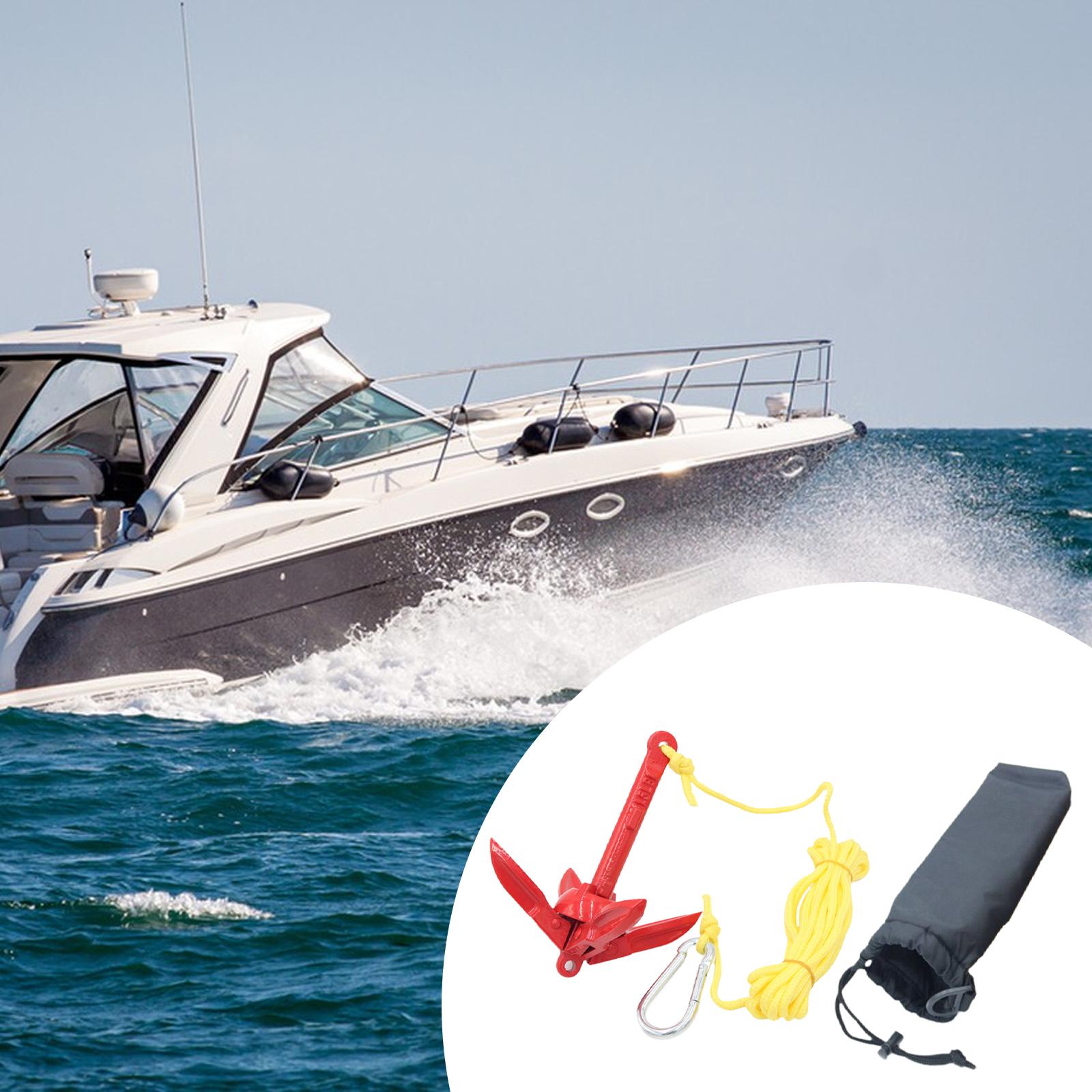 Kit d'ancrage de bateau pliabl - Fishing Boat Anchor avis et prix